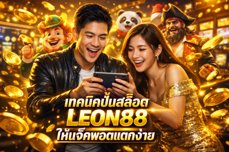 เทคนิคปั่นสล็อต LEON88 ให้แจ็คพอตแตกง่าย