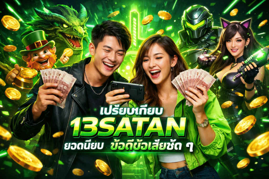 เปรียบเทียบ 13SATAN ยอดนิยม ข้อดีข้อเสียชัด ๆ