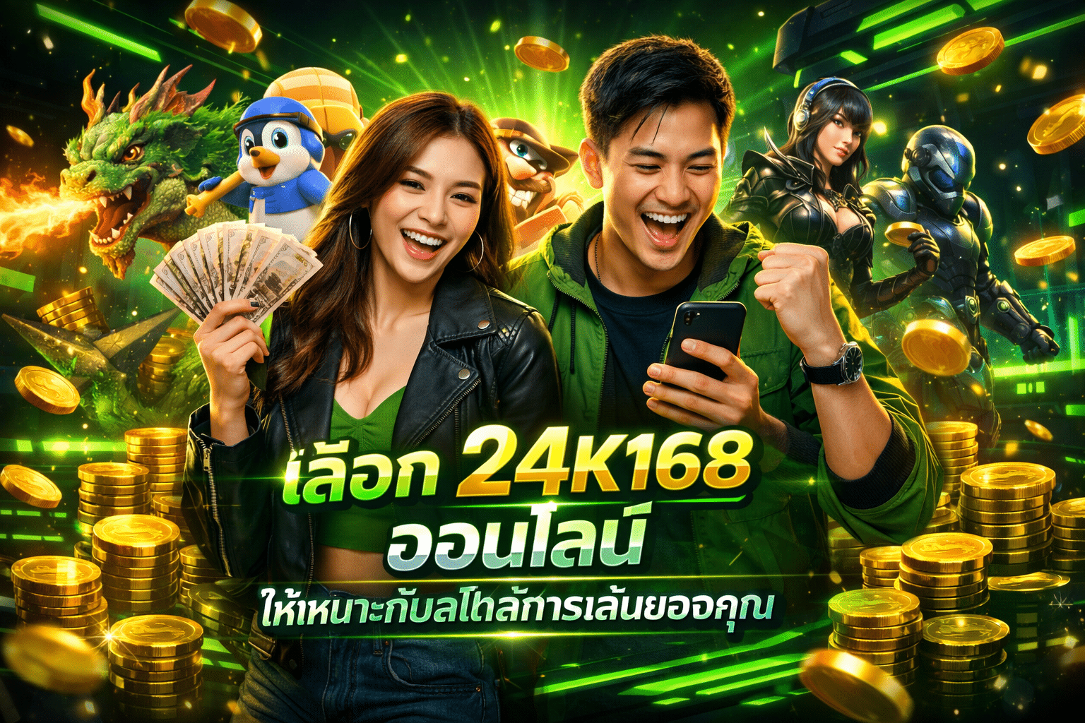 เลือก 24K168 ออนไลน์ ให้เหมาะกับสไตล์การเล่นของคุณ